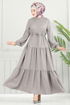 Dress 025MR1078-MS Gray - Thumbnail