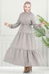 Dress 025MR1078-MS Gray - Thumbnail