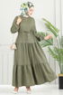 Dress 025MR1078-MS Khaki - Thumbnail