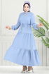 Dress 025MR1078-MS Light Baby Blue - Thumbnail