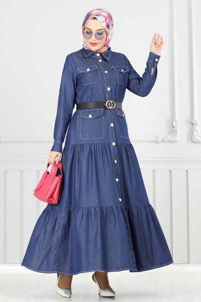 M.S.A. - Dress 0332MSA980-MS Dark Denim