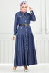 Dress 0332MSA980-MS Dark Denim - Thumbnail