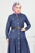 Dress 0332MSA980-MS Dark Denim - Thumbnail