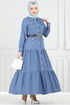 Dress 0332MSA980-MS Light Denim - Thumbnail