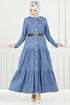Dress 0332MSA980-MS Light Denim - Thumbnail