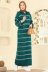 Dress 11038BRZ597-MS Emerald - Thumbnail