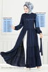 Dress 1124BGS895-M Navy Blue - Thumbnail
