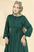 Dress 1124ERK1158-MS Emerald - Thumbnail