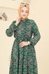 Dress 1137BG354-MS Emerald - Thumbnail