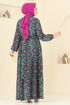 Dress 1137BG354-MS Petroleum - Thumbnail