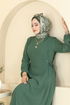Dress 1164ERK1158-MS Almond Green - Thumbnail