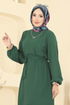 الفستان أخضر عشبي 1165ERK1158-MS - Thumbnail