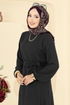 الفستان أسود 1165ERK1158-MS - Thumbnail