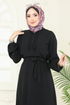 Dress 1259BM387-MS Black - Thumbnail