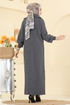 Dress 1299TPK1167-MS Anthracite - Thumbnail