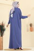 الفستان ازرق 2000ERK1158-MS - Thumbnail