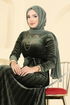 الفستان اخضر عفني 2047MEY846-MS - Thumbnail