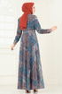 Dress 204AL357-MS Petroleum - Thumbnail