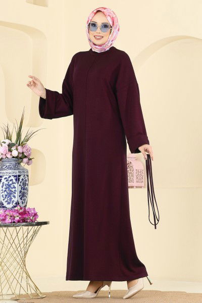 M.P.R. - Dress 21182MPR1163-MS Burgundy