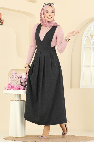 U.K.B.K. - DRESS 22021UKBK1160-MS Anthracite - 414672
