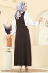 DRESS 22021UKBK1160-MS Brown - Thumbnail