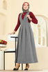 DRESS 22021UKBK1160-MS Gray - Thumbnail