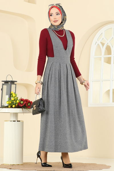 U.K.B.K. - DRESS 22021UKBK1160-MS Gray - 414681