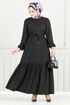 Dress 23011UKB929-M Black - Thumbnail
