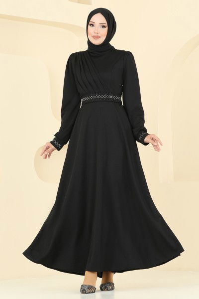 U.K.B. - Dress 23030UKB139-MS Black