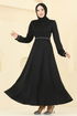 Dress 23030UKB139-MS Black - Thumbnail