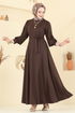 Dress 23031UKB139-MS Brown - Thumbnail