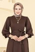 Dress 23031UKB139-MS Brown - Thumbnail