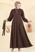 Dress 23031UKB139-MS Brown - Thumbnail