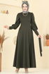 Dress 23031UKB139-MS Khaki - Thumbnail