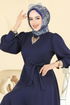 Dress 23031UKB139-MS Navy Blue - Thumbnail