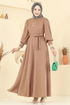 الفستان بيج 23031UKB139-MS - Thumbnail