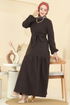 Dress 24002UKB139-MS Brown - Thumbnail