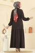 الفستان بني 24002UKB139-MS - Thumbnail