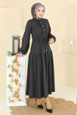 U.K.B. - Dress 24004UKB139-MS Anthracite