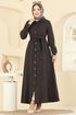 Dress 24082UKBK1160-MS Brown - Thumbnail