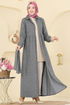 Dress 24082UKBK1160-MS Gray - Thumbnail