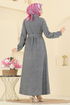 Dress 24082UKBK1160-MS Gray - Thumbnail