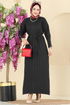 Dress 241420TPK1167-MS Black - Thumbnail