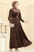 Dress 2414MEY846-MS Brown - Thumbnail