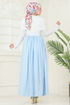 Dress 2421ANT466-MS Baby Blue - Thumbnail