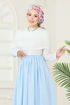 Dress 2421ANT466-MS Baby Blue - Thumbnail