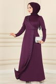 A.S.M.K. - Dress 2459ASMK1074-MS Damson
