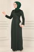 Dress 2459ASMK1074-MS Emerald - Thumbnail