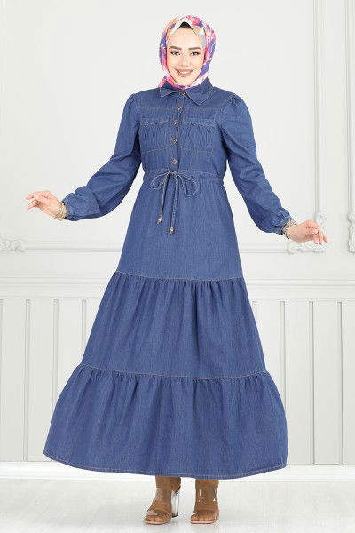 M.T.S. - Dress 25019MTS1094-MS Denim