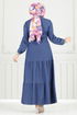 Dress 25019MTS1094-MS Denim - Thumbnail